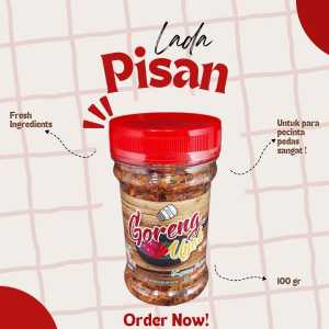 Goreng Uyah Sambal Tabur Sambal Bawang Sumenep Cabai Domba Rasa Pedas Banget 100gr