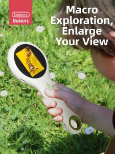 beiens | Electronic HD Handheld Microscope Science Experiment Set for Kids