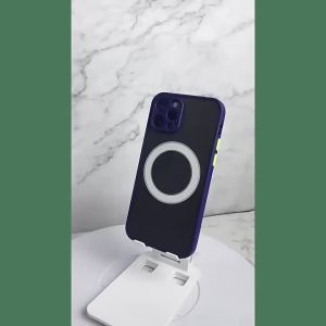 Ốp Điện Thoại Không Dây Sạc Từ Tính Kim Loại Cao Cấp Dành Cho iPhone 11/12/13/14/15/16/17 Pro Max Air Plus - Vỏ Mềm Chống Sốc Với Tính Năng Chống Xước