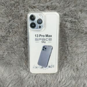 Silikon iPhone 13 Pro Max Softcase Casing Selikon Case Clear Bening Terasnparan