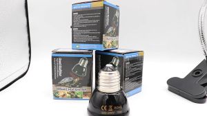 CoralCove หลอดไฟเซลามิค หลอดไฟให้ความร้อนสัตว์ หลอดไฟกกนก ให้ความอบอุ่นสัตว์เลี้ยง เต่า 25w-100w