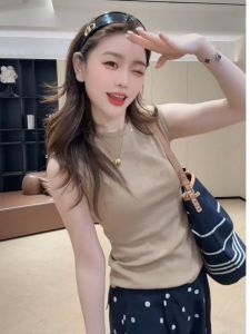 YUEZHONGWEI | Áo Thun Dây Thời Trang Giảm Cân Cổ Tròn