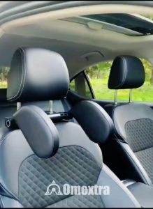 Bantal Omextra Gen 2025 Bantal Mobil Headrest Pillow Car Bantal Tidur Mobil Car Headrest Support Plug n Play