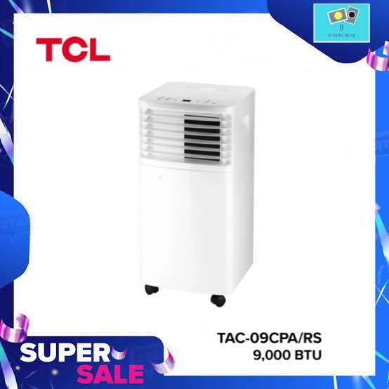 TCL แอร์เคลื่อนที่ 9000 BTU รุ่น TAC-09CPA/RS portable air conditioner ...