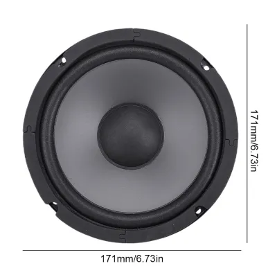 Loa Đồng Trục HiFi Ô Tô Loa Siêu Trầm 4/5/6 Inch Tần Số Toàn Dải Âm Thanh Nổi Kim Loại Đen Và Từ Tính Cho Xe Ô Tô