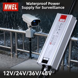 MWEL | IP67 Waterproof Surveillance Switch Power Supply 100W