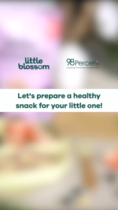 Little Blossom Organic Brown Rice Puffs Veggie Sticks Halal Baby Food
