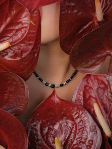 Designer Original Natural Stone Necklace Luxury Minimalist Chinese Style Jewelry Accessories Womens Fashion Accessories