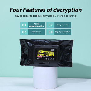 AN 0 lembar Tisu Pembersih Sepatu 80 Lembar / Tisu Basah Pembersih Sepatu / Tissue Basah Pembersih Sepatu Quick Wipes COD