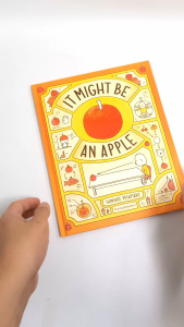 It Might Be An Apple | Shinsuke Yoshitake | Age 4+ | Thames & Hudson | Funny Kids Picture Book | Imagination & Creative | Children Book Birthday Gift present idea learning fun