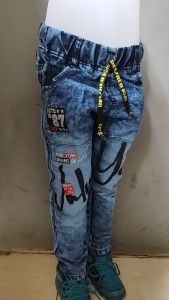Celana panjang jeans anak laki laki usia 1-12 tahun celana panjang anak cowok model bordir gaul dan keren