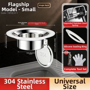 JIAYUN | Deodorizing Toilet Stopper Stainless Steel