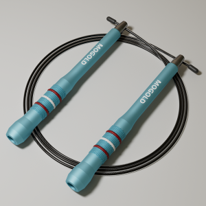 MOGOLD Professional Jump Rope - High-Quality Steel Cable & Lightweight Comfort Handles for Aerobic & Fat-Burning Workouts