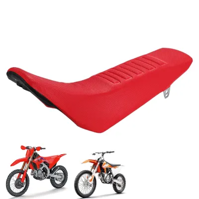 Seat Cover Universal Seat Cushion Cover PVC Waterproof Motorcycle Accessories For Honda Yamaha KTM CRF EXC YZ KXF LTZ Dirt Bike