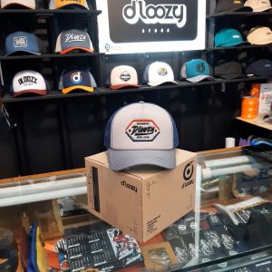 DLOOZY Topi Jaring Trucker Hat Abu Cream Navy Pria Dewasa Terbaru 2025