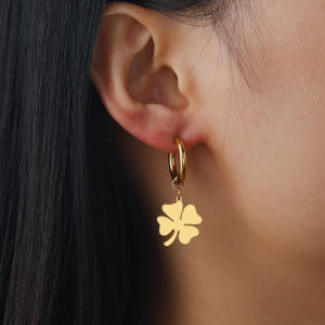Lucky Four-Leaf Clover Pendant & Kpop Wedding Jewelry Gift: A Guide to Women's Earrings Design