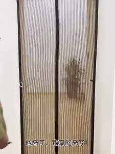 Mosquito Proof Door Curtain Magic Tape Self-adhesive Magnetic Suction Screen Door Screen Window Household Summer Screen Curtain Thickened without Punching蚊帳 門簾 磁鐵防蚊門簾。。。