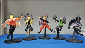 Bandai | New Naruto Anime Figure Shippuden Model Uchiha Itachi Sasuke Pain Kakashi Action Figure Dolls Decorations PVC Toy Gift