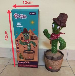 NEW TOY DANCING CACTUS WITH LIGHTING / CAN SINGGING DANCING & TALKING