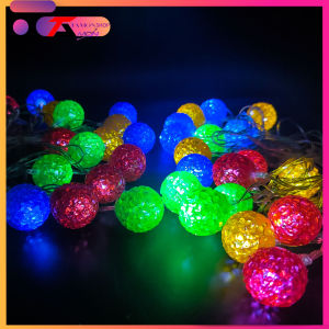 Đèn Thần Tiên nhựa giả đá Dây 18LED Cây Giáng Sinh Trang Trí Nhà Tiệc Giáng Sinh