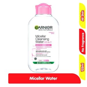 Garnier Micellar Water Cleansing 125ml | Pembersih Makeup Garnier Murah