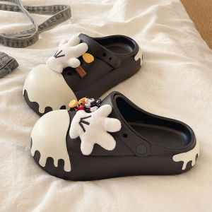 Comfortable Thick Sole Slip-Resistant Open Toe Clogs Slippers