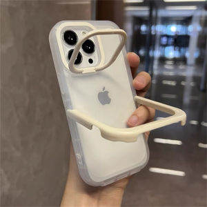 TOOACH Clear Camera Protection Stand Holder Phone Case For iPhone 14 Pro Max13 12 11 Pro Max XR XS Max X XS 13Pro 11 Shockproof Bumper Back Cover