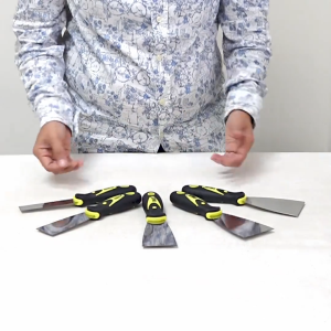 PROMO Kapi Kape Scraper Pisau Dempul Gagang Karet Fiber Murah 2 Inch 3 Inch 4 Inch