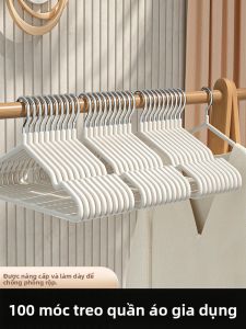 CHUSHE | Anti-Slip Thickened Hangers for Home and Dormitory 100 Pieces