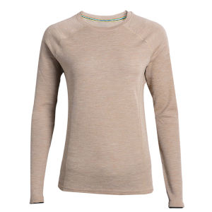 Womens Merino Wool Quick Dry Outdoor Long Sleeve T-Shirt Sports Underwear Hiking Base Shirt Breathable Sweat Absorbent L19