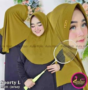 jilbab bergo sport aulia L sport hamidah jilbab olahraga jlbab aulia