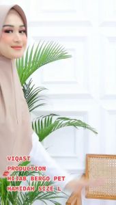 BERGO DAILY HIJAB INSTAN HAMIDAH JILBAB JERSEY PREMIUM SIZE L | KERUDUNG HAMIDA POLOS PET ANTEM KRUDUNG INSTANT TERBARU