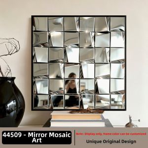 YASISHA | Italian Minimalist 3D Embossed Metal Decorative Painting