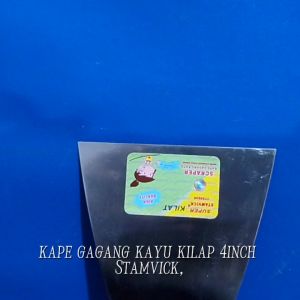 Kape Gagang Kayu Kilap 4inch Stamvick / Kape Kayu /scraper / Kape 4" Stamvick