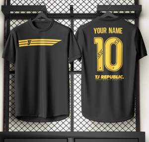 JERSEY MURAH TJ STRIPE FREE CUSTOM NAME NOMBOR SINGLE AND TEAM |JERSI MURAH | JERSEY CUSTOMED | JERSI BOLASEPAK FUTSAL BADMINTON