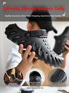 H8 | Men Summer Water-friendly Clogs Semi-slippers