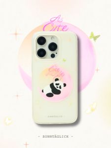 เคสโทรศัพท์มือถือแบบมีขอบป้องกันแบบครอบคลุมทั้งตัว วัสดุยางซิลิโคน ลายแพนด้า ลายจุด ลายจุด ลายเดซี่ ลายดอกไม้ ลายดอกไม้ ลายดอกไม้