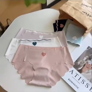 SUMMERTOP | CD1801 Celana Dalam CD Seamles Tanpa Jahitan Anti Nyeplak Fashion Es Sutra Katun Wanita