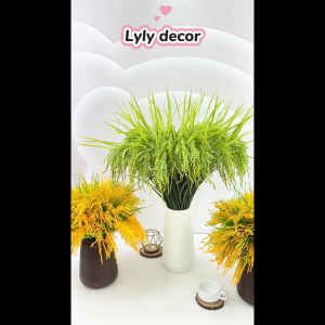Cành lúa decor trang trí tết nhà cửa. Hoa Lụa Decor