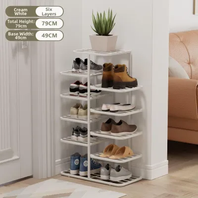 AYIJIE | Indoor Storage Multi-level Large Capacity Iron Shoe Rack