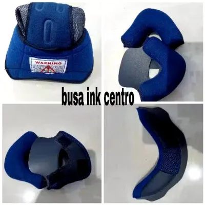 Busa helm ink Centro 1set plus tali helm /paku blah