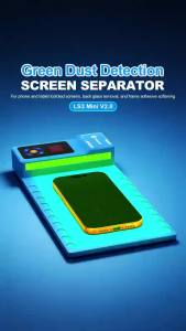 Sunshine | SUNSHINE LS3 Mini V2.0 Silicone Heating Pad Green Light Detection Adjustable Temp for Phone Screen Back Glass Repair