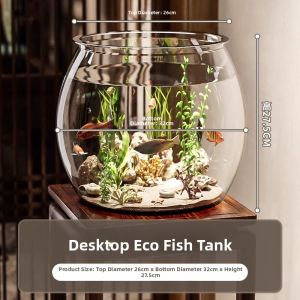 Jiaxun | Acrylic Round All-in-one Fish Tank