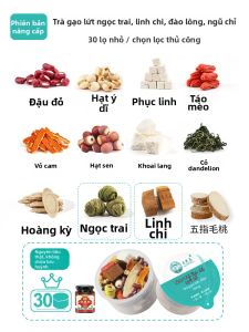 Trà Thảo Mộc Thải Độc Loại Bỏ Ẩm