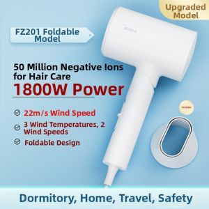 Midea | Negative Ion Protect Large Power Strong Airflow Hair Dryer