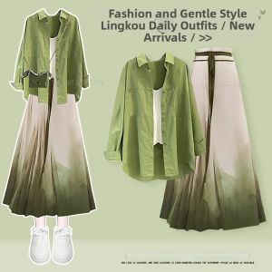 NUMEN BUTTON | Plus Size Fashionable and Slimming Chinese Style Suit