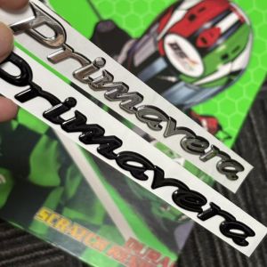 Primavera S Motorcycle Badge Modification Soft Rubber Bright Surface Stickers Decoration Decal Suitab For Vespa Primavera125 150