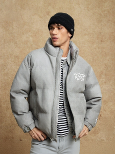Jack Jones | NBA Brooklyn Co-branded Collar Cotton Winter Jacket