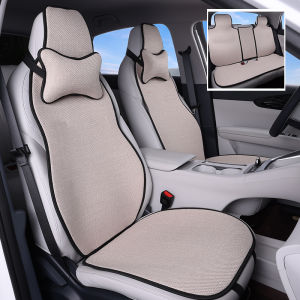 LOUGOU | Four Seasons Universal Breathable Car Seat Cover for Geely Xin Yuan Half Wrap