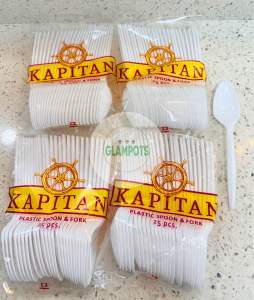 100 pieces DISPOSABLE SPOON️️️/ ALL SPOON/ 5.5inches LENGTH